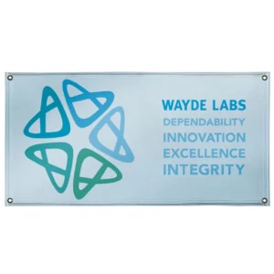 10 Oz 6' x 3' Leave-Behind Door Tag