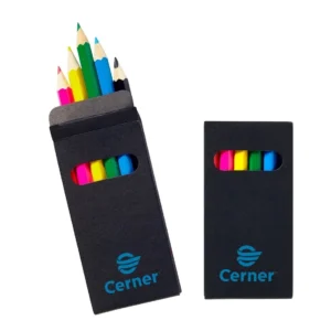 Wooden Office Pencil Set
