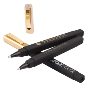 Metal Soft Touch Click Action Writer - Square