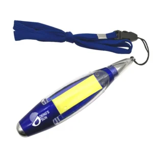 LED Clear Metal Desk Writer